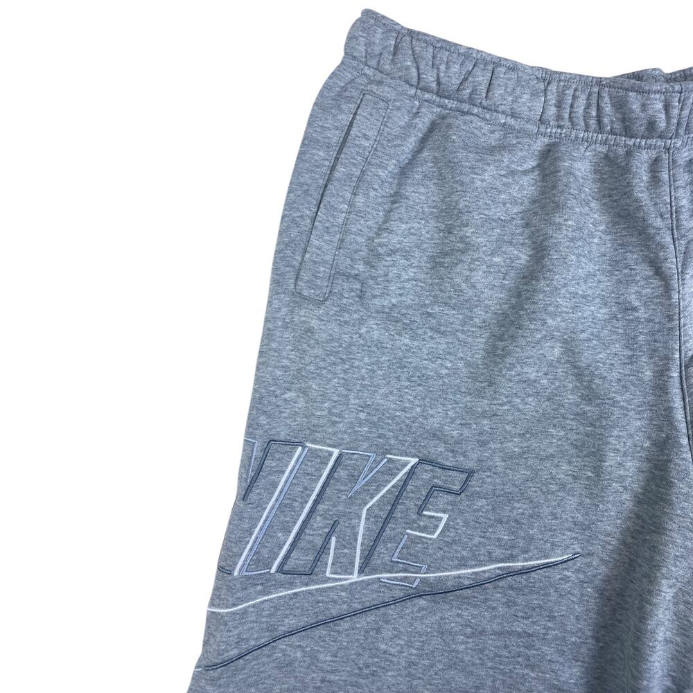 Nike Fleece Shorts | Men’s XXL | Heather Gray Lounge & Gym Shorts | Soft Cotton - Picture 4 of 7